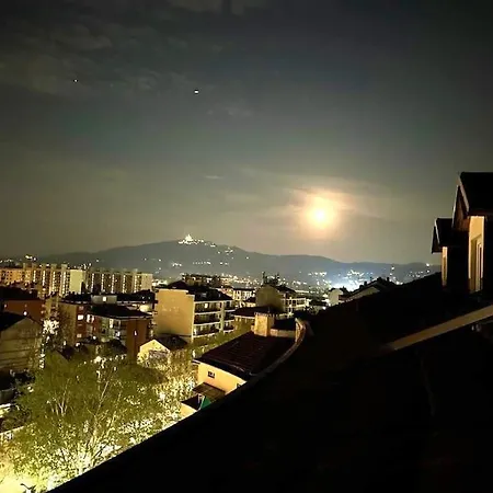 Mansarda Panoramica A 15 Minuti Dal Centro Turin